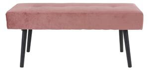 Skiby rózsaszín bársony pad - Bonami Essentials