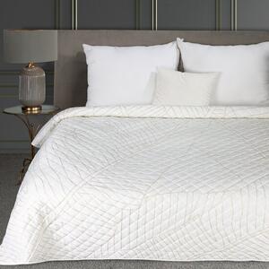 Designer ágytakaró LUNA fehér Szélesség: 170 cm | Hossz: 210 cm