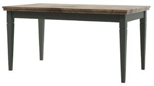 Étkezőasztal Elvina Typ 92 (sötétzöld + lefkas tölgy) (8 és több fő részére). 1022386