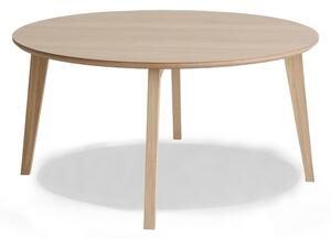 Iris dohányzóasztal fehér asztallappal, Ø 90 cm - Hammel