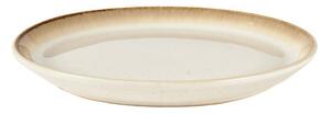 Premium bézs agyagkerámia szervírozó tányér, ø 17 cm - Bitz