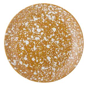 Carmel narancssárga-fehér agyagkerámia tányér, ø 26 cm - Bloomingville