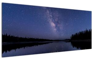 Az éjszakai égbolt képe (120x50 cm)