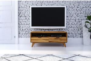 Tölgyfa TV-állvány 120x48 cm Greg - The Beds