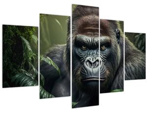 Kép - Egy gorilla portréja (150x105 cm)