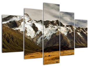 Mount Sefton, Új-Zéland képe (150x105 cm)