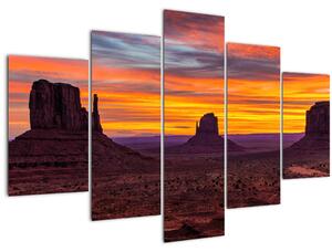 Kép - Emlékmű - völgy Arizonában (150x105 cm)