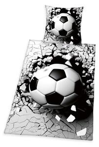 Herding Football pamut ágyneműhuzat, 140 x 200 cm, 70 x 90 cm