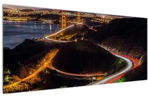 Kép - Golden Gate Bridge (120x50 cm)