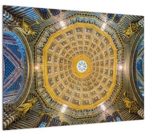 A Siena templom mennyezetének képe (70x50 cm)