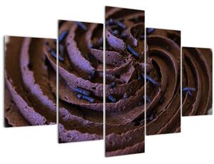 Kép - Csokoládé Cupcake (150x105 cm)