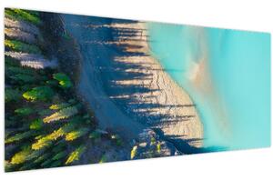 Kép - Kilátás a tóra (120x50 cm)