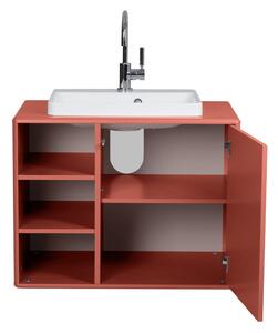 Piros fali mosdó alatti szekrény 80x62 cm Color Bath – Tom Tailor