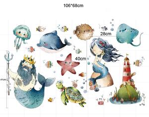 Falmatrica "Víz alatti világ 2" 106x68cm