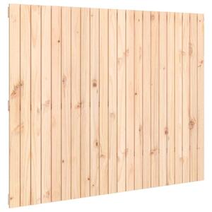 VidaXL tömör fenyőfa fali fejtámla 140 x 3 x 110 cm
