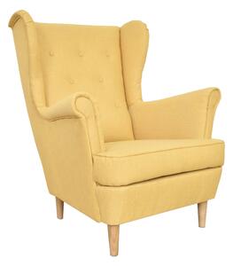 Wilsondo MERIDA füles fotel - sárga
