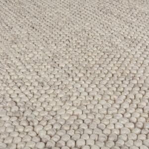 Minerals világosszürke gyapjú szőnyeg, 160 x 230 cm - Flair Rugs