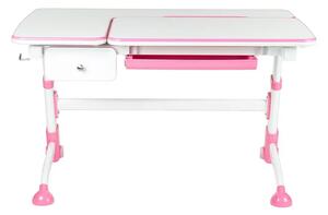FD AMORTE III növekvő gyerek íróasztal fiókkal Szín: Rózsaszín