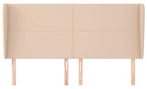 VidaXL Ágyfejtámla - Cappuccino Műbőr - 203cm