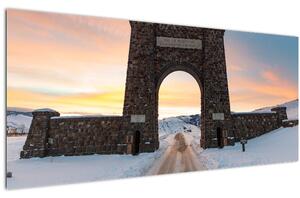 A kapu képe, Yellowstone (120x50 cm)