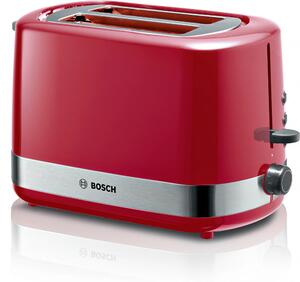 Bosch TAT6A514 Kompakt kenyérpirító | 800 W | Vörös