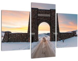A kapu képe, Yellowstone (90x60 cm)
