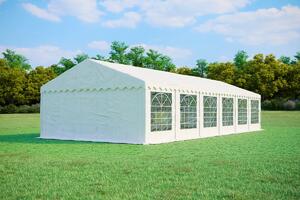 Party sátor 5x12 m PRÉMIUM - tűzálló szín fehér