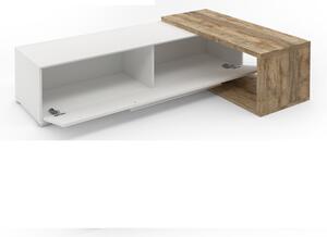 TV asztal Rolf Typ 40 (tölgy samdal + fehér). 1030385