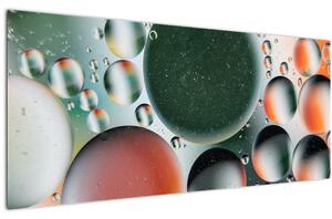 Absztrakt kép - buborékok (120x50 cm)