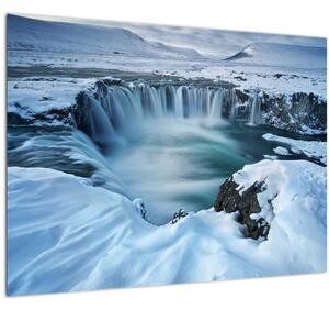 Kép - Istenek vízesése, Izland (70x50 cm)