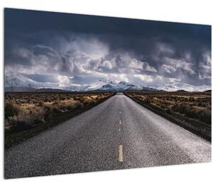 Az út képe a sivatagban (90x60 cm)