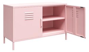Rózsaszín fém szekrény 100x64 cm Cache - Novogratz