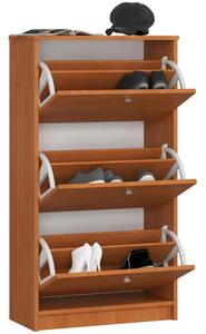 Cipőtároló szekrény / cipősszekrény 112 cm - Akord Furniture - égerfa