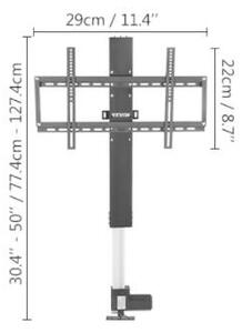 Elektromos TV emelő, TV lift - 20" - 500mm