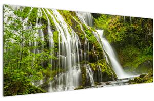 Kép - Vízesés, Wind River Valley (120x50 cm)