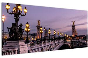 Kép - III. Sándor-híd. Párizsban (120x50 cm)