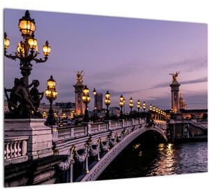 Kép - III. Sándor-híd. Párizsban (70x50 cm)