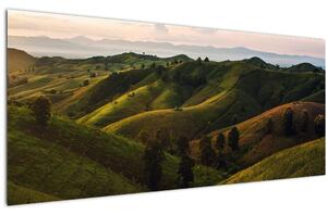 Kép - Kilátás a thai hegyekre (120x50 cm)