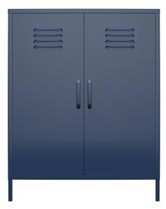 Kék fém szekrény 80x102 cm Bradford - Queer Eye