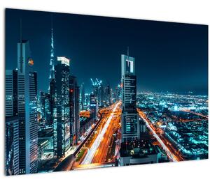 Kép - Dubai éjszaka (90x60 cm)