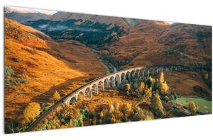 Híd képe a skót völgyben (120x50 cm)