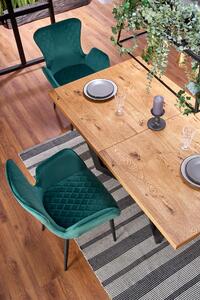 Étkezőasztal Masya (világos tölgy + fekete) (6-8 fő részére). 1028060