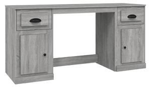 VidaXL Íróasztal Szekrényekkel - Sonoma Szürke Fa - 154,5cm