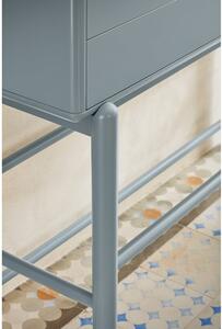 Kék-szürke konzolasztal 35x120 cm Corvo – Teulat
