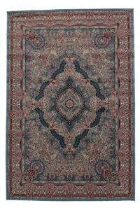Perzsa szőnyeg kék Tabriz 160x230 klasszikus szőnyeg