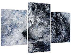 Kép - Farkas rajzfilm (90x60 cm)