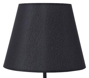 Fekete fa asztali lámpa 41 cm SAMO