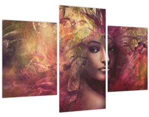 Kép - Fantasy nő (90x60 cm)