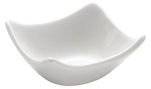 Basic Wave fehér porcelán tálka, 7,5 x 7,5 cm - Maxwell & Williams