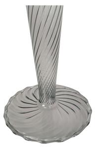 Swirl szürke üveg gyertyatartó, magasság 26,5 cm - PT LIVING